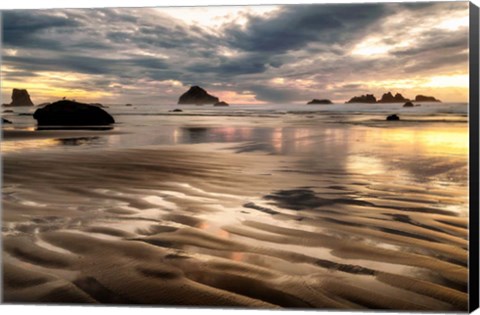 Framed Pacific Low Tide Print