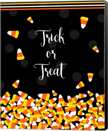 Framed Trick or Treat Print