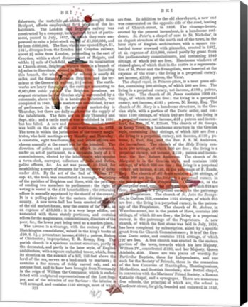 Framed Flamingo and Cocktail 3 Print