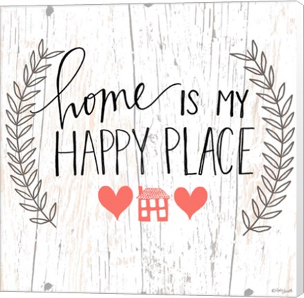 Framed Home is my Happy Place Print