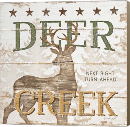 Framed Deer Creek Print