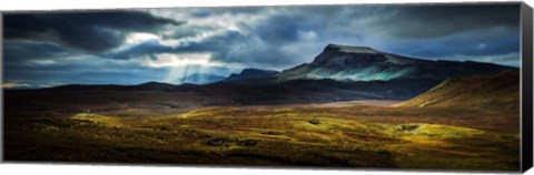 Framed Quiraing Lightpools Print