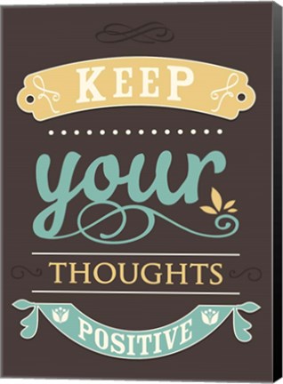 Framed Keep Your Thoughts Print