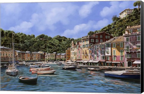 Framed Portofino Print