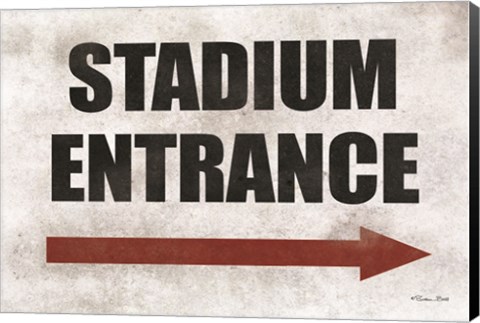 Framed Stadium Entrance Print