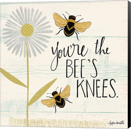 Framed Bee&#39;s Knees Print