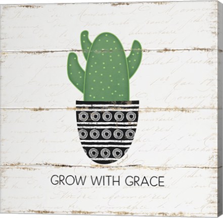 Framed Grow with Grace Print