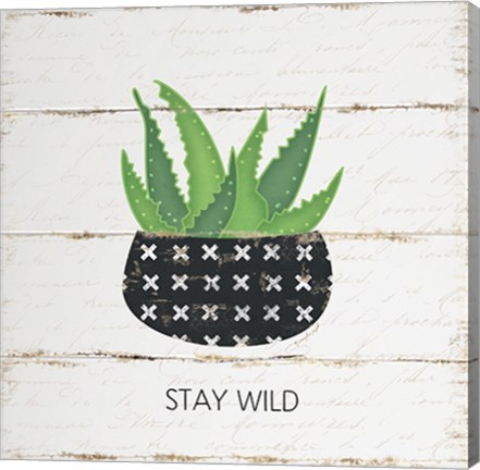 Framed Stay Wild Print