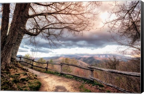 Framed Mountain Walks Print