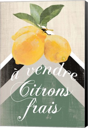 Framed Citron Frais Print