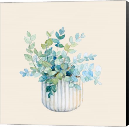 Framed Decorative Potted Plant IV Print