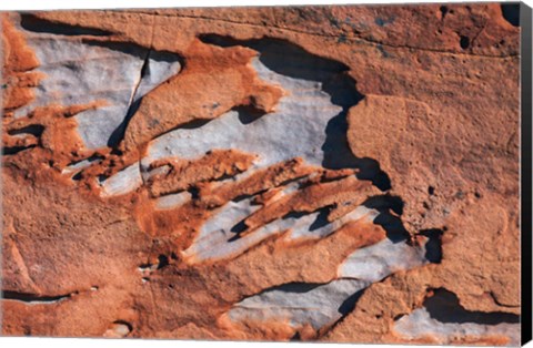 Framed Sandstone Rock Print