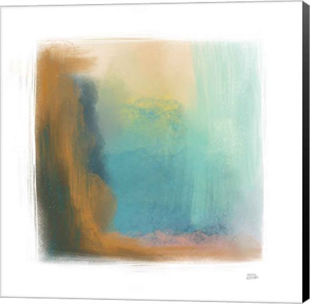 Framed Soft Abstract I Print