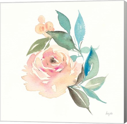 Framed Watercolor Blossom II Print