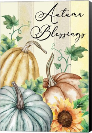 Framed Autumn Blessings Print