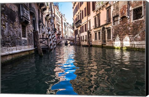 Framed Rivers of Venice Print