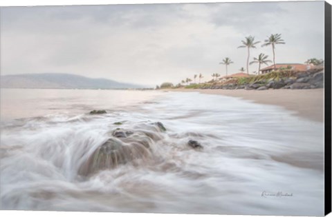 Framed Early Morning Beach Print