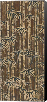 Framed Bamboo Design II Print