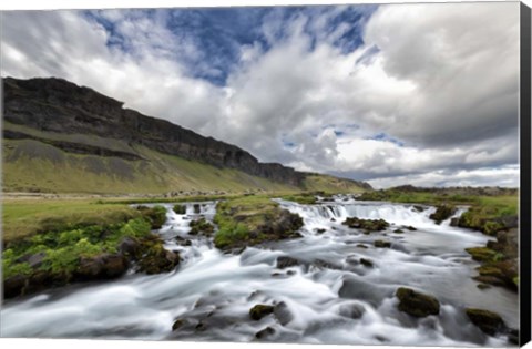 Framed Water &amp; Land III Print