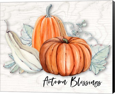 Framed Autumn Blessings Print