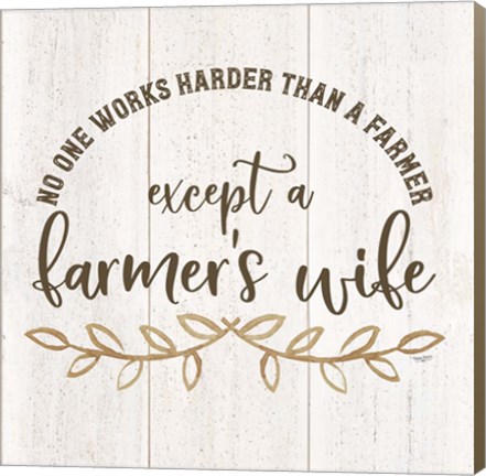 Framed Farm Life VI-Farmer&#39;s Wife Print