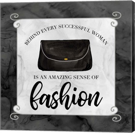 Framed Fashion Humor IX-Sense of Fashion Print