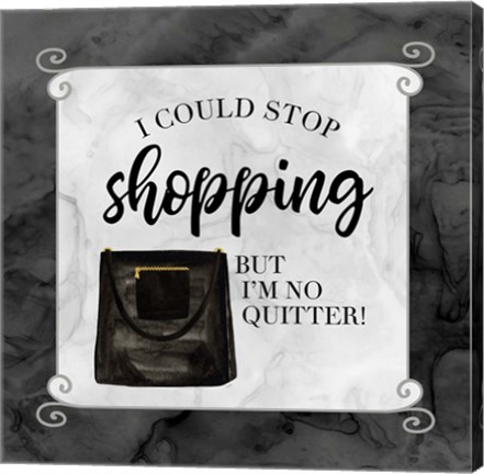 Framed Fashion Humor XI-Stop Print