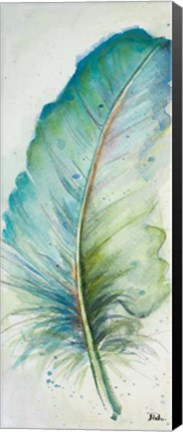 Framed Watercolor Feather IV Print