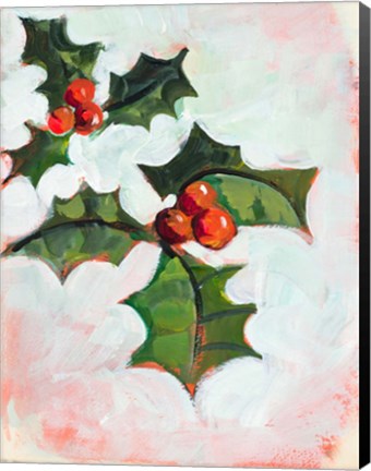 Framed Mistletoe Holiday Print