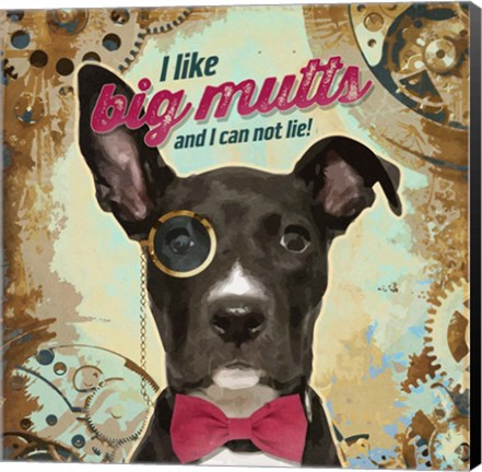 Framed Pet Sentiment II-Big Mutts Print