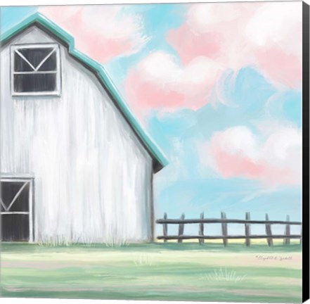 Framed Farmhouse Barn II Print