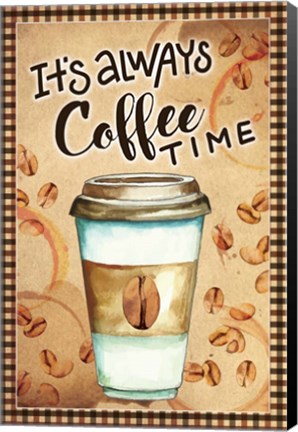 Framed Coffee Time Print