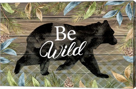 Framed Wild Bear Print