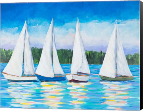 Framed Great Sails I Print