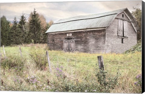 Framed Rustic Country Barn Print