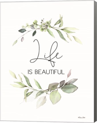 Framed Life is Beautiful Print