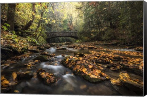 Framed Stone Bridge Print