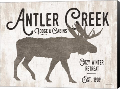 Framed Antler Creek Print