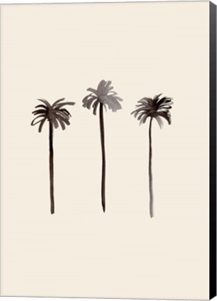 Framed Palm Trees Ink Print