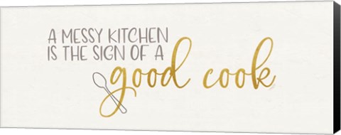 Framed Kitchen Art panel IV-Good Cook Print