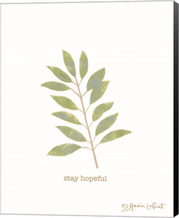 Framed Stay Hopeful Print