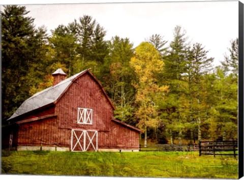 Framed Quiet Barn Print