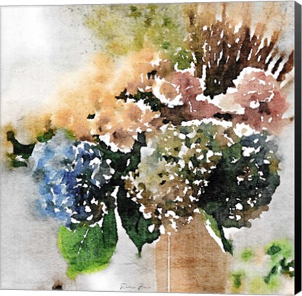 Framed Watercolor Vase 2 Print