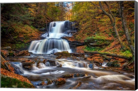 Framed Tuscarora Falls Print