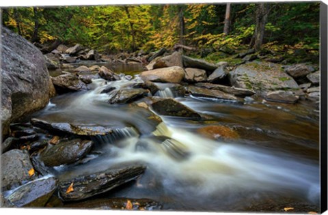 Framed Cascade Stream Print