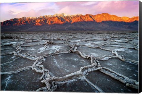 Framed Badwater Morning Print