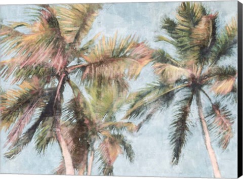 Framed Fun Palms Print