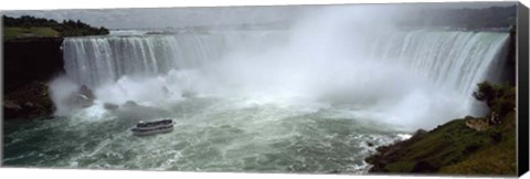 Framed Horseshoe Falls, Niagara River Print