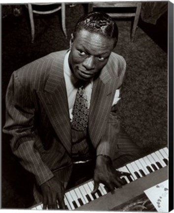 Framed Nat King Cole Print