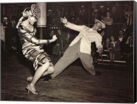 Framed Stagedoor Canteen Dunham Dancers, 1943 Print